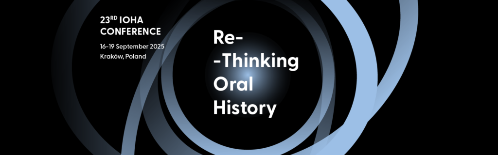 IOHA XXVIII Congreso Internacional de Historia Oral